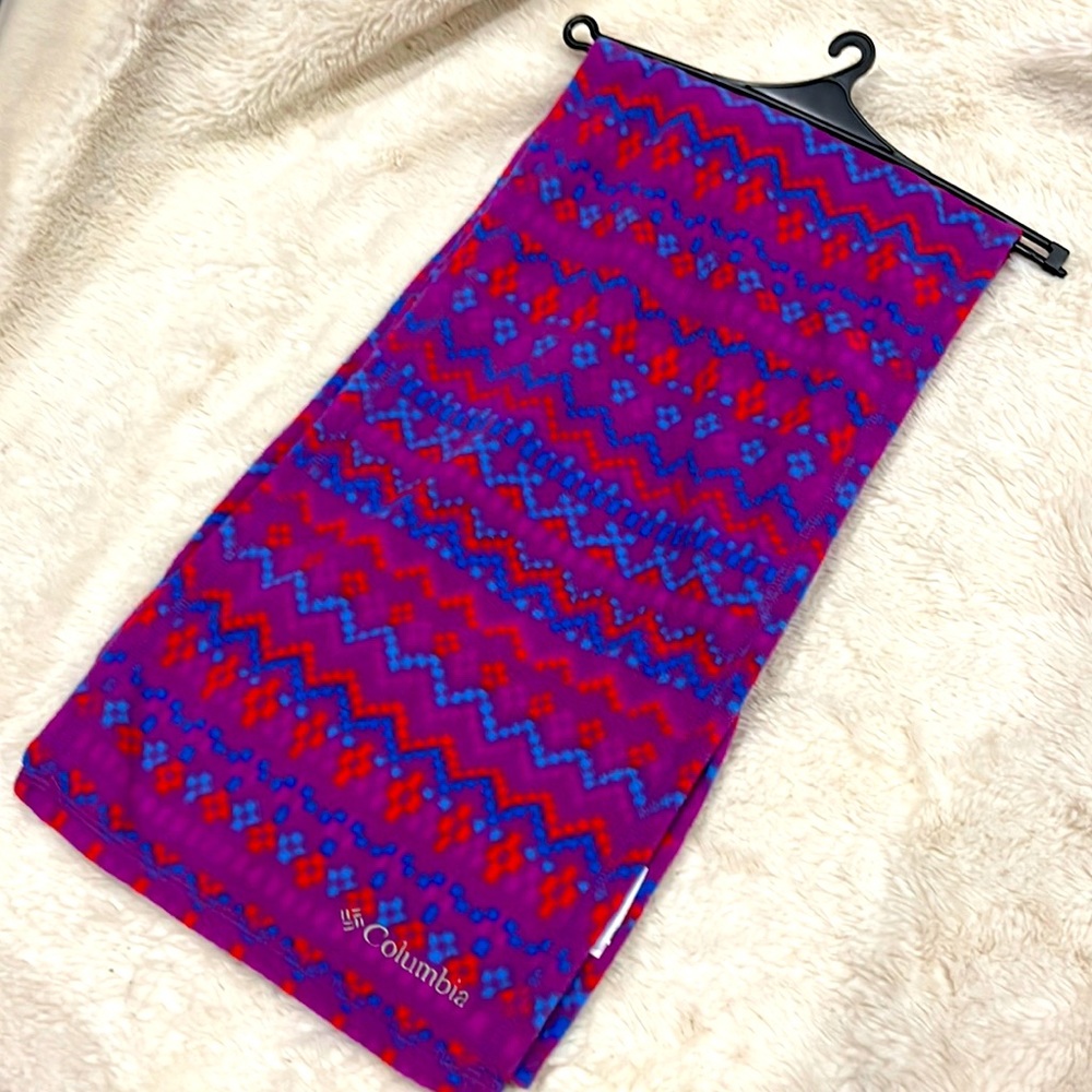 Unisex Columbia glacial fleece scarf NWT
